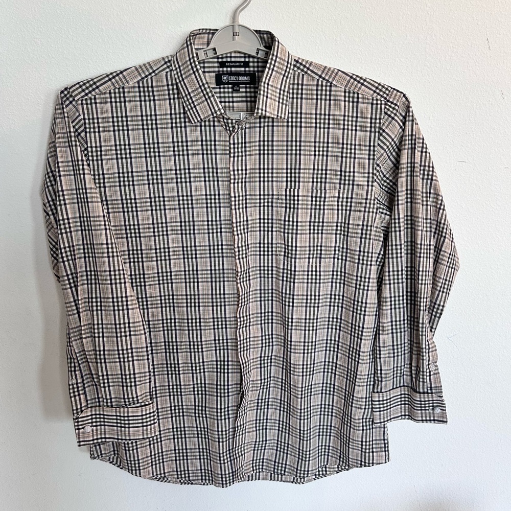 Stacy Adam’s Men’s Long Sleeve Shirt

Size 17(34/35)